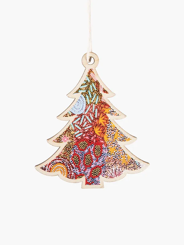 Aboriginal Christmas Tree Decoration Grandmother's Country