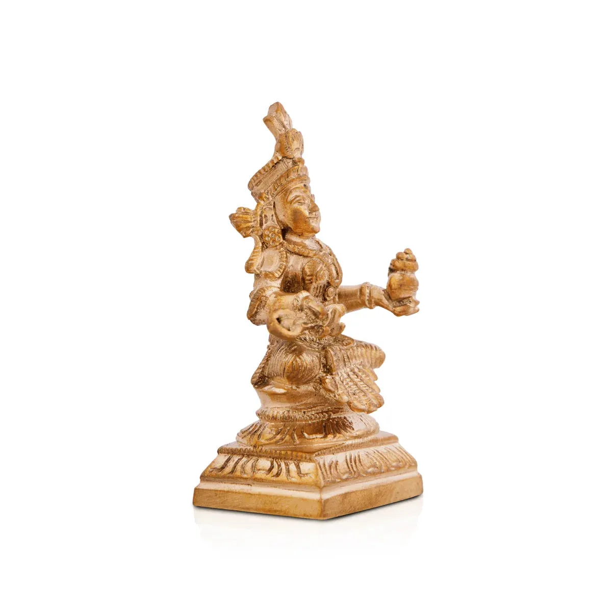 Annapoorani Statue - 2.75 x 1.75 Inches |Panchaloha Idol/ Annapoorani Idol for Pooja/ 135 Gms Approx