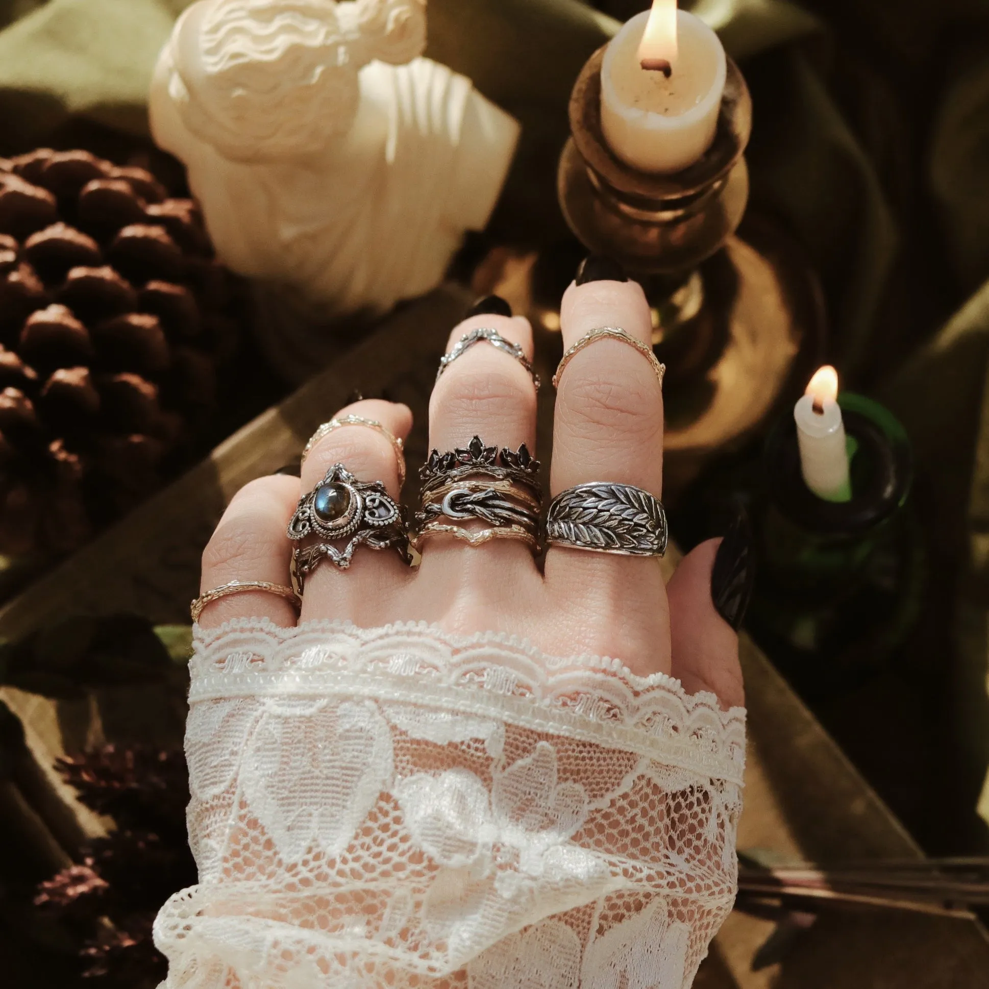 Artemis' Olive Grove Ring