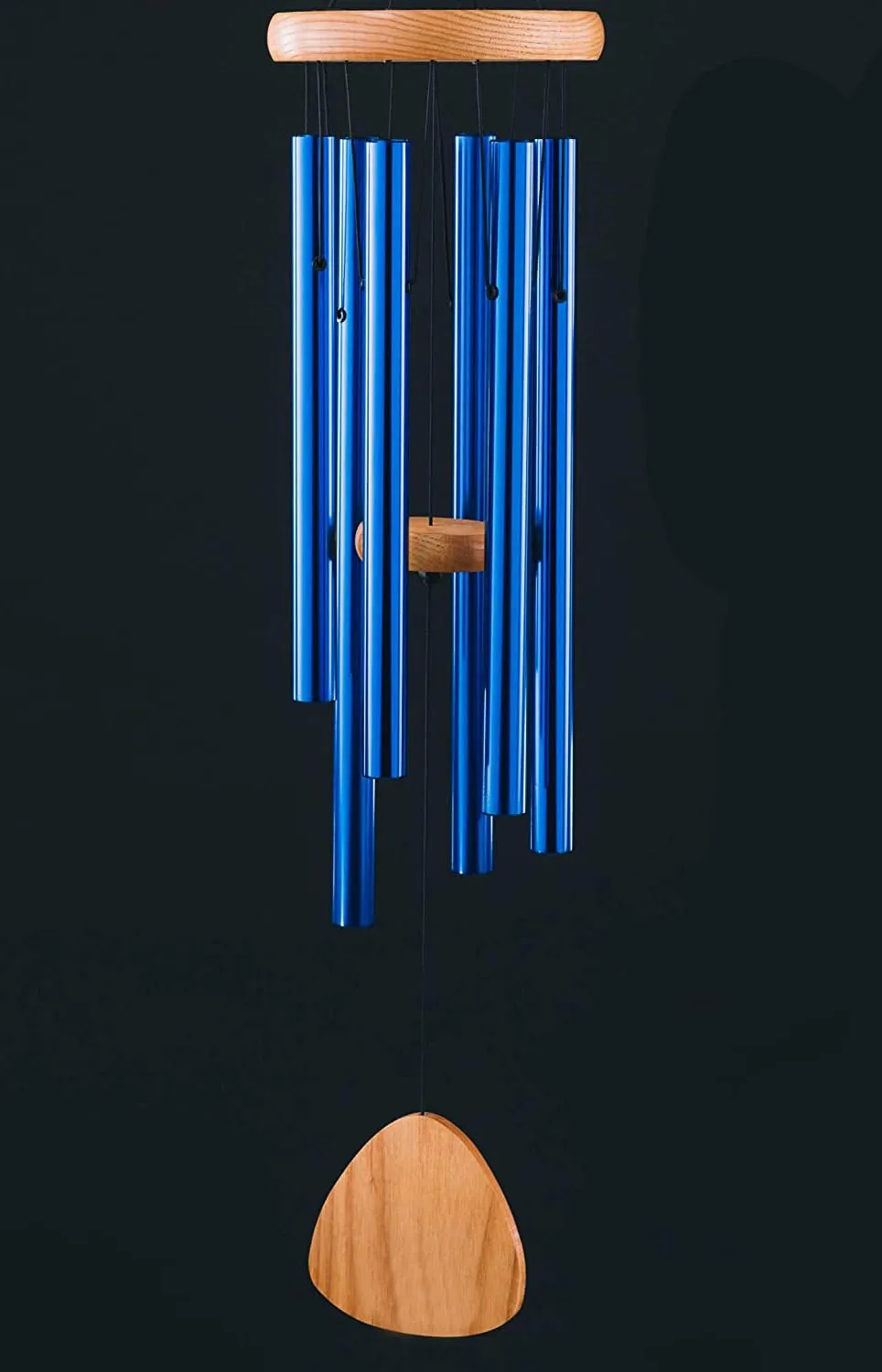 Big Wind Chimes for Home Positive Energy Items for Good Luck (Blue)