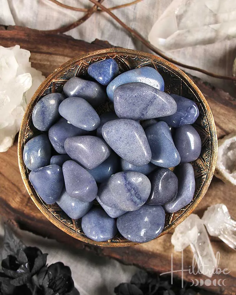 Blue Quartz Tumbled