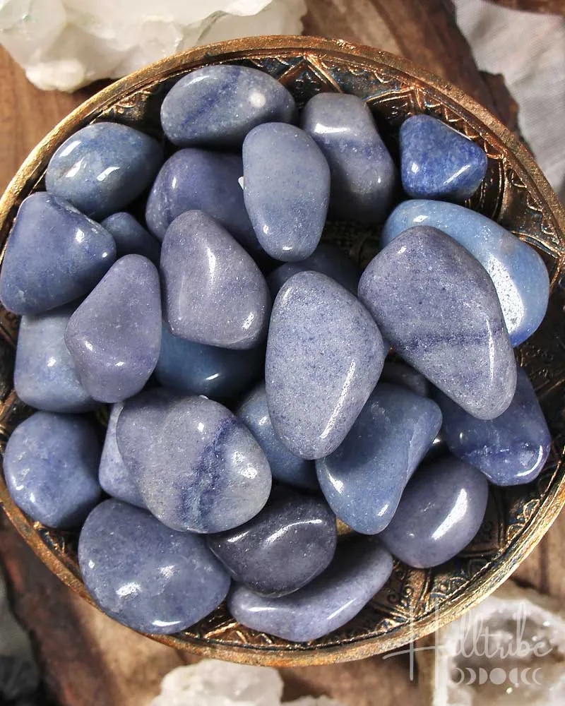 Blue Quartz Tumbled