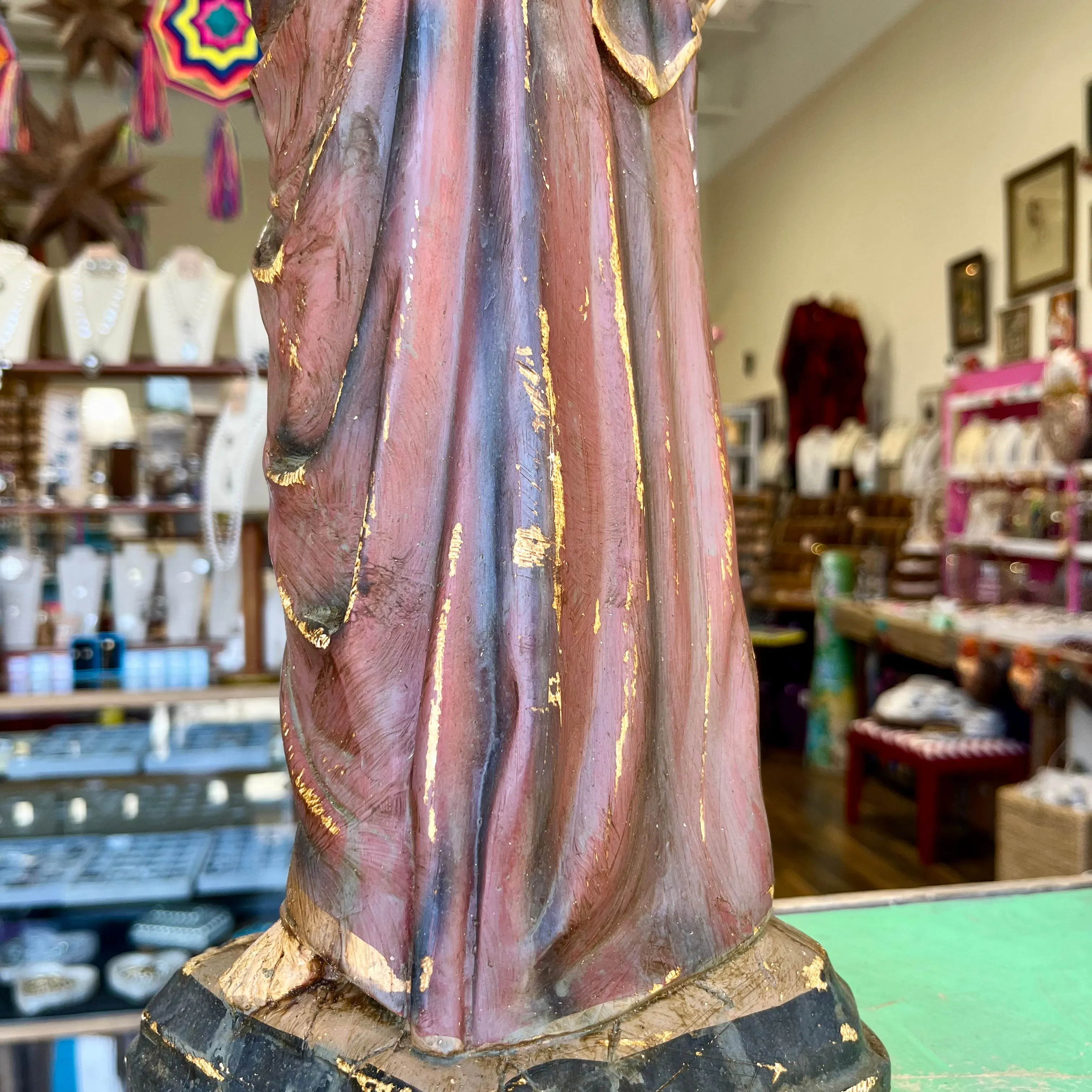 Distressed Sacred Heart of Jesus 20" Statue