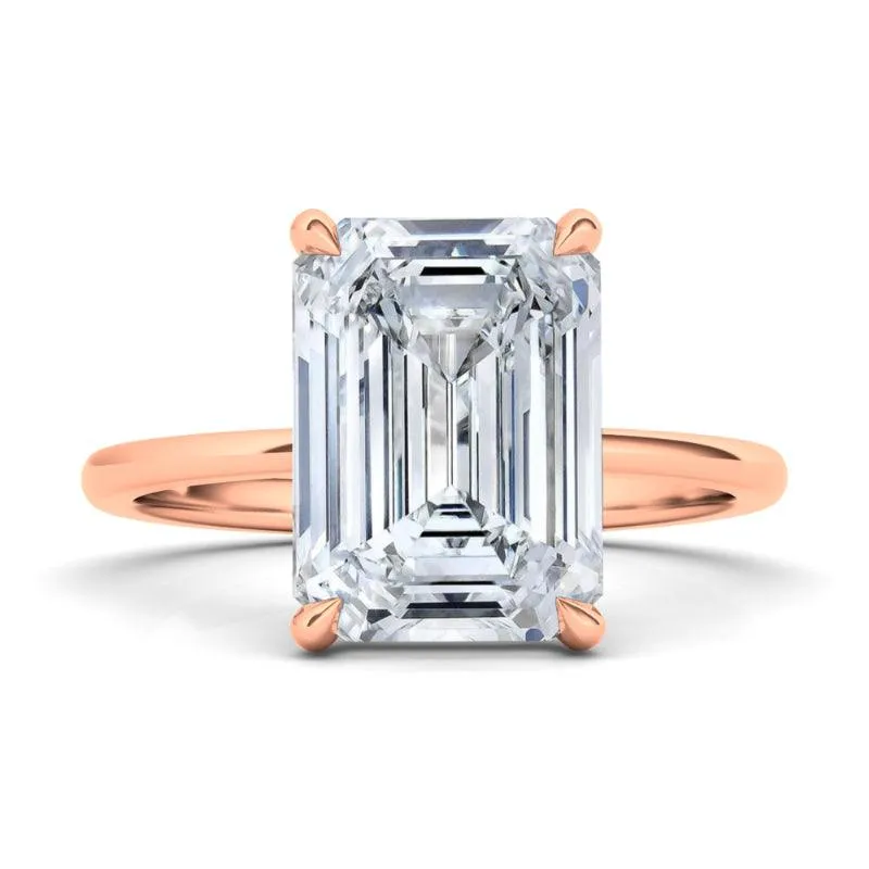 Emerald Cut Diamond Ring