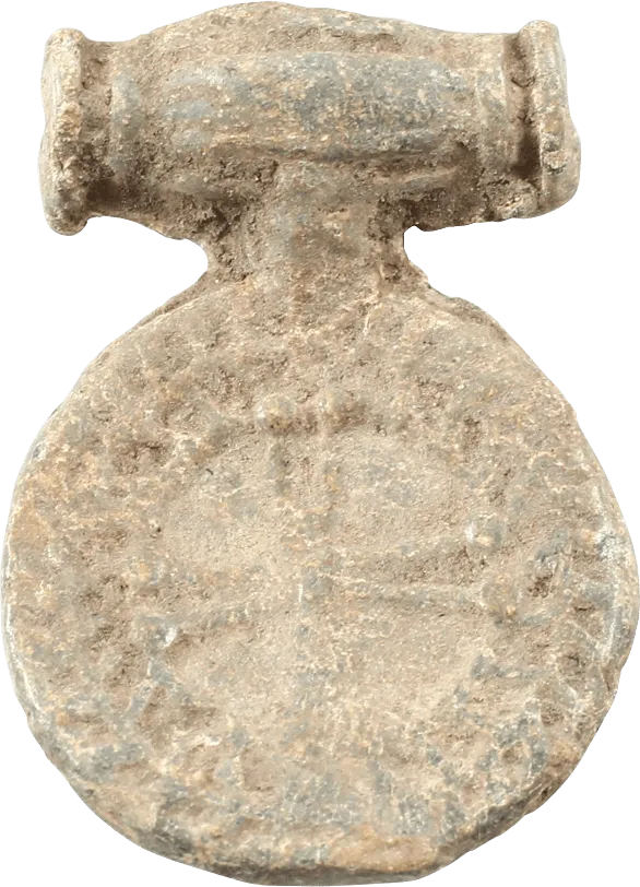 ENGLISH PEASANT’S CHRISTIAN PENDANT C.1100-1200 AD