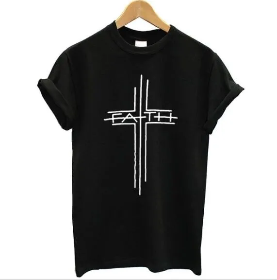 Faith Cross Christian Statement Shirt