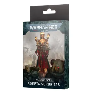 Games Workshop Datasheet Cards: Adepta Sororitas (1 Per Person )