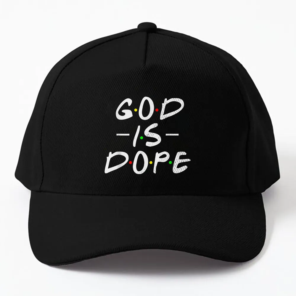 God Is Dope Christian Funny Religious Jesus Faith Men Women Cap