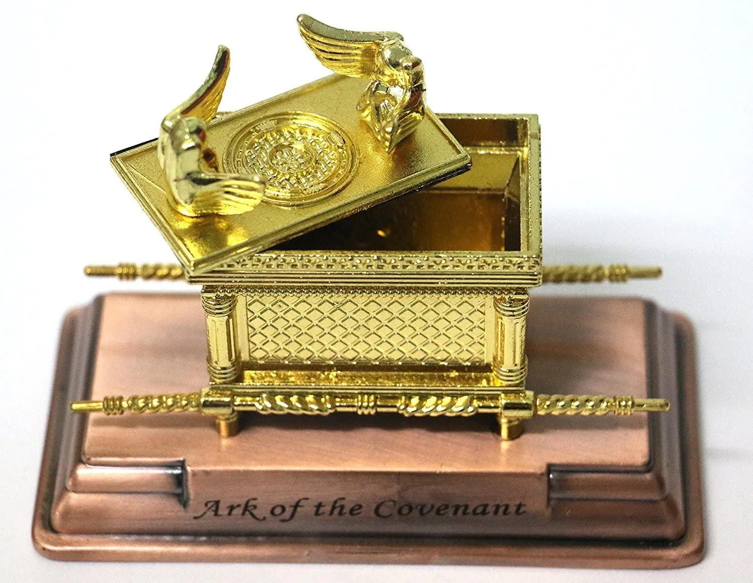 Jerusalem The Ark of The Covenant Replica Gold Plated - Medium