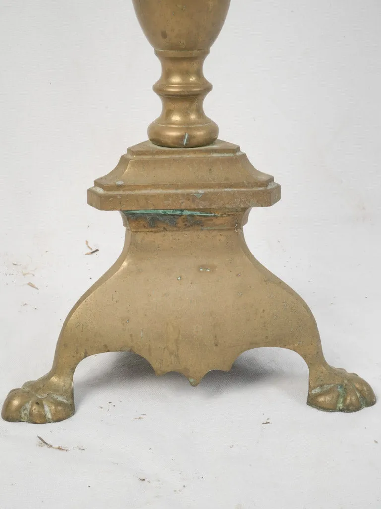 Large 19th Century French Church Altar Candlestick 39"