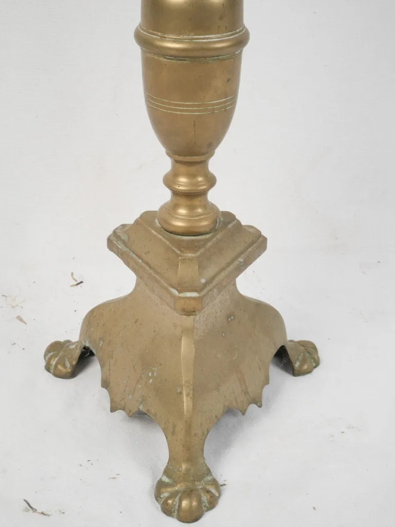 Large 19th Century French Church Altar Candlestick 39"