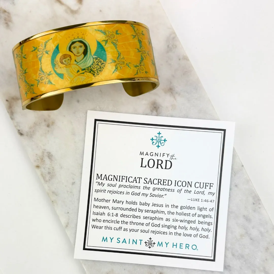 Magnificat Sacred Icon Cuff