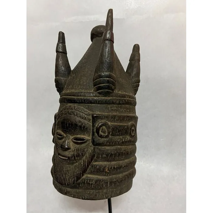 Mende Helmet Mask, Sierra Leone #137