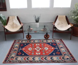 Old Turkish Aegean Nomad Rug