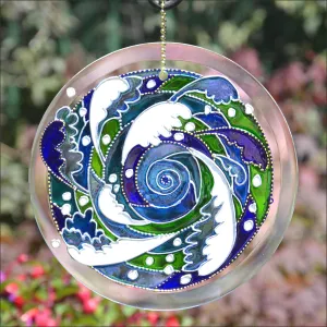 Oriental Whirlpool Suncatcher