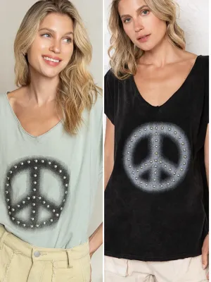 Peaceful Vibes Top - 2 Colors PREORDER