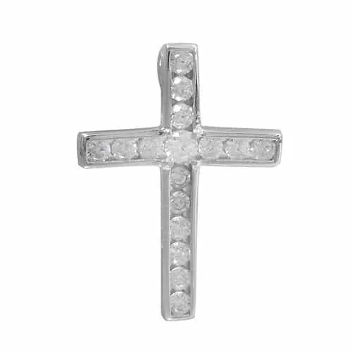 Real silver cross pendants