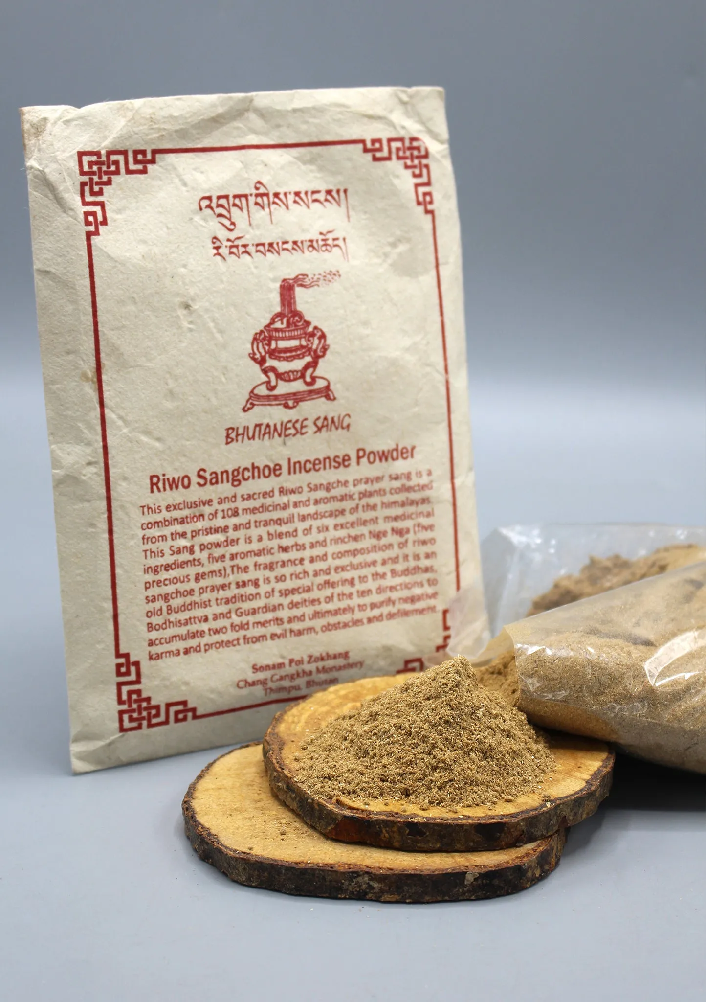 Riwo  Sangchoe Incense Powder Bhutanese Sang