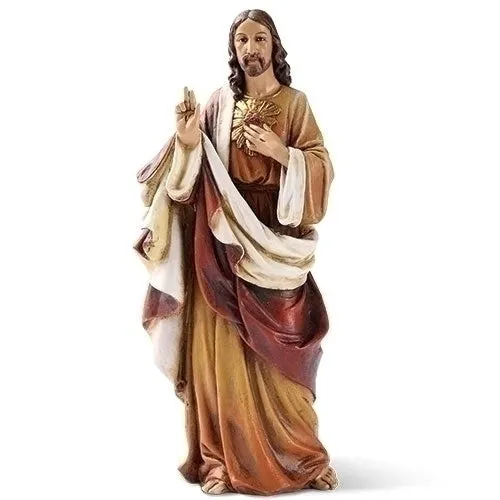 Sacred Heart of Jesus 6.25" Statue