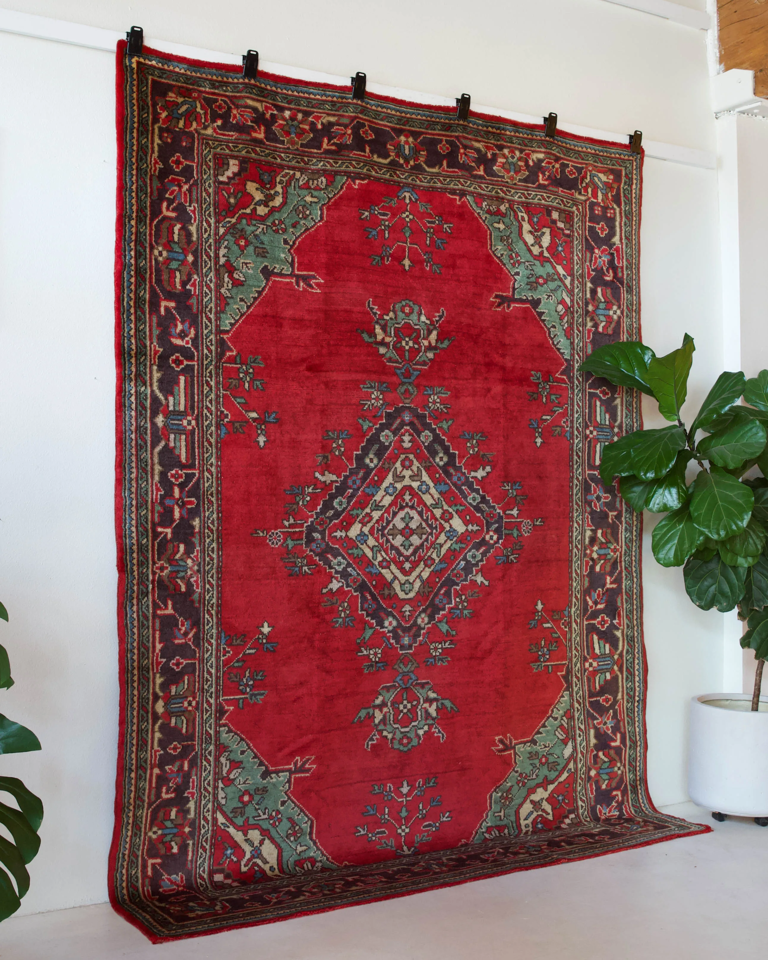 Semi-antique Oushak Rug 7'6'x10'3"