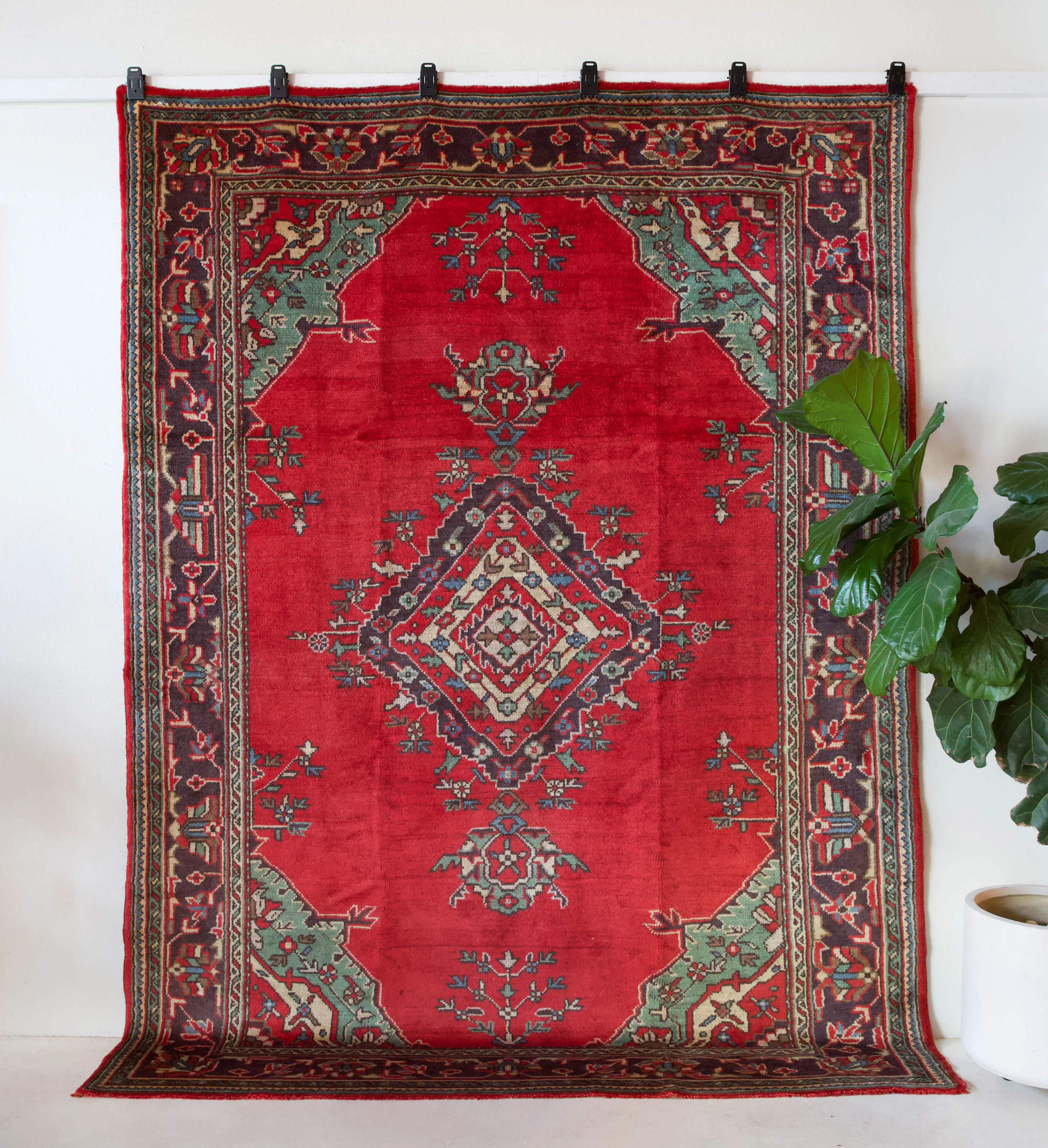 Semi-antique Oushak Rug 7'6'x10'3"