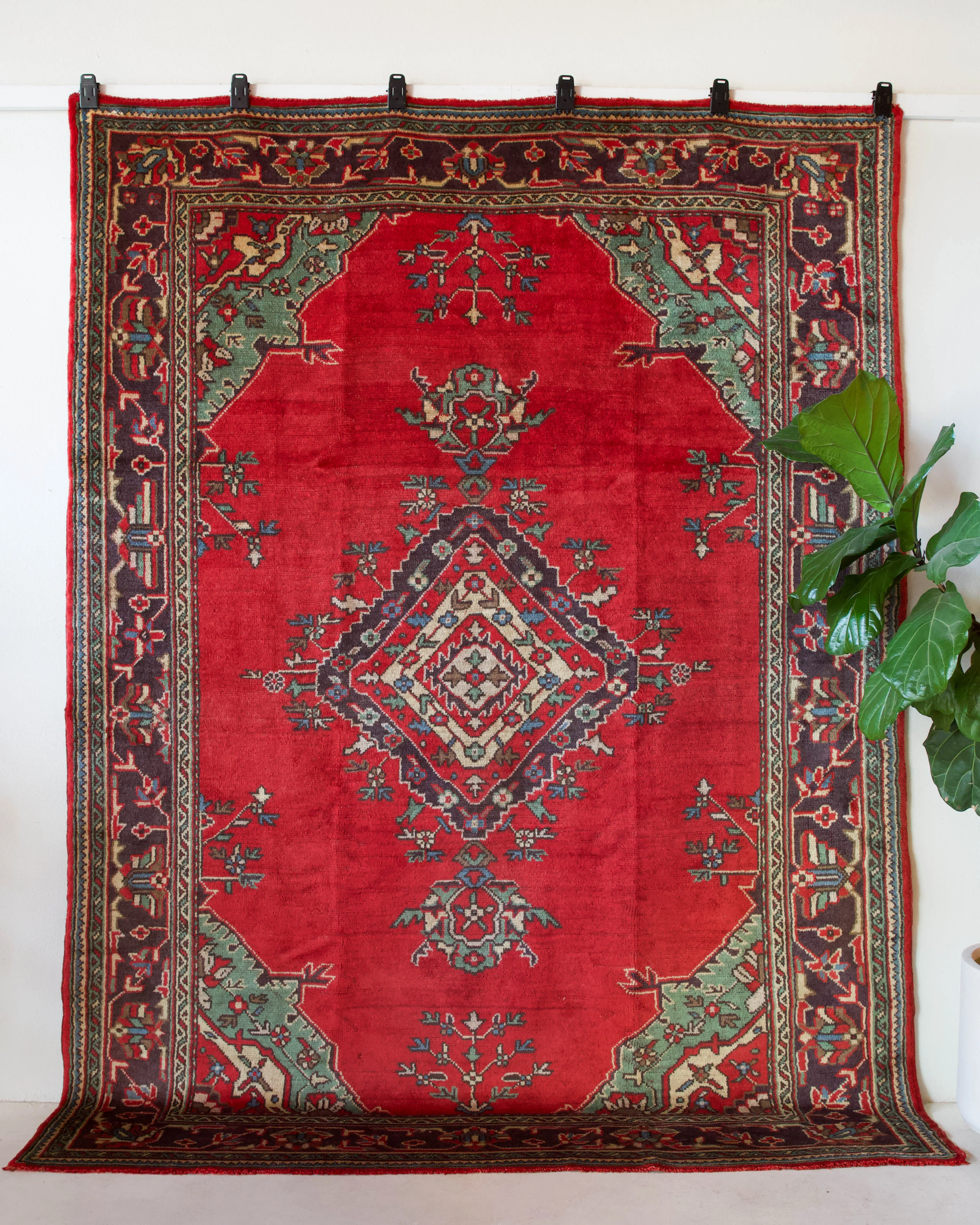 Semi-antique Oushak Rug 7'6'x10'3"