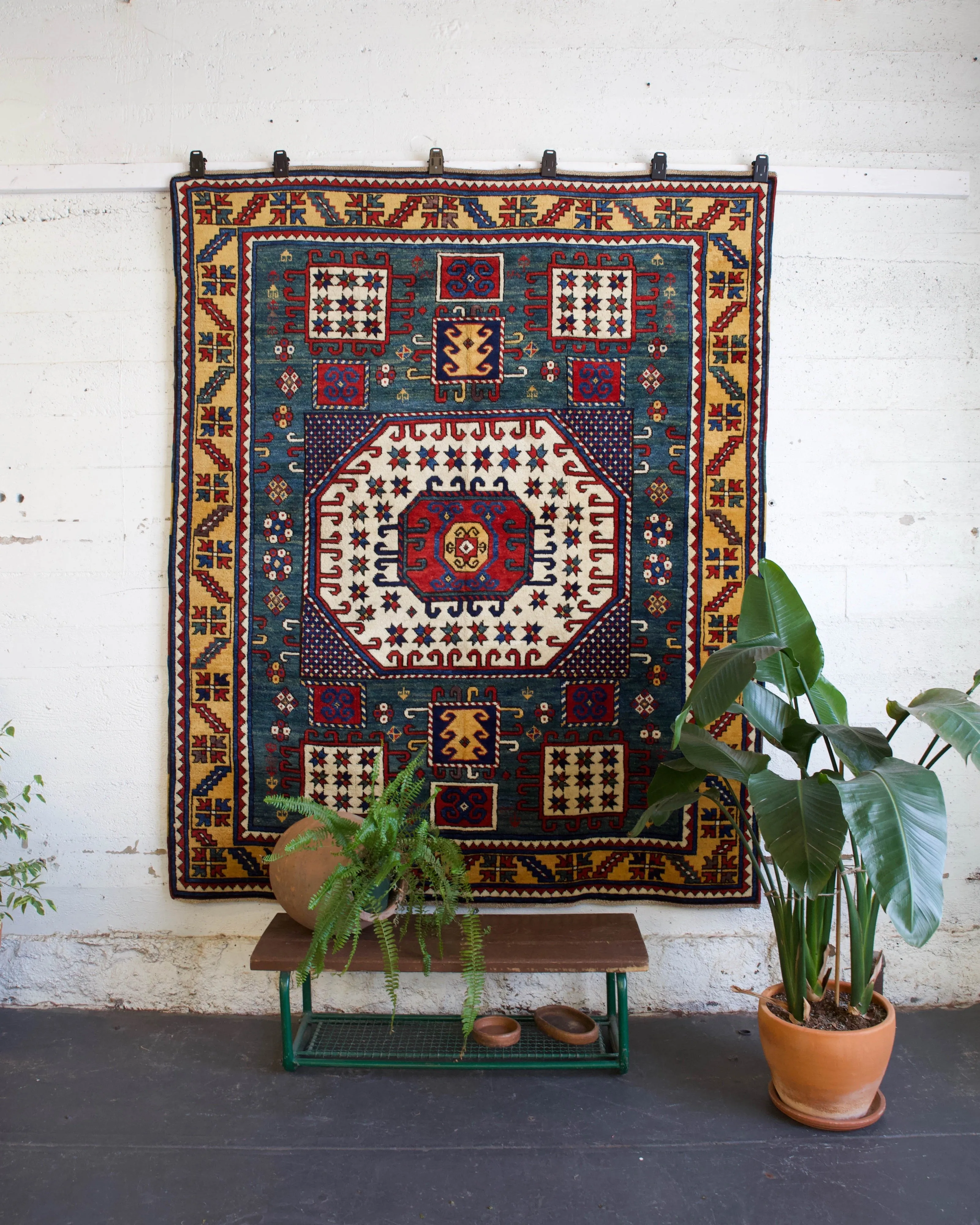 Vintage Kazak Karachov Rug