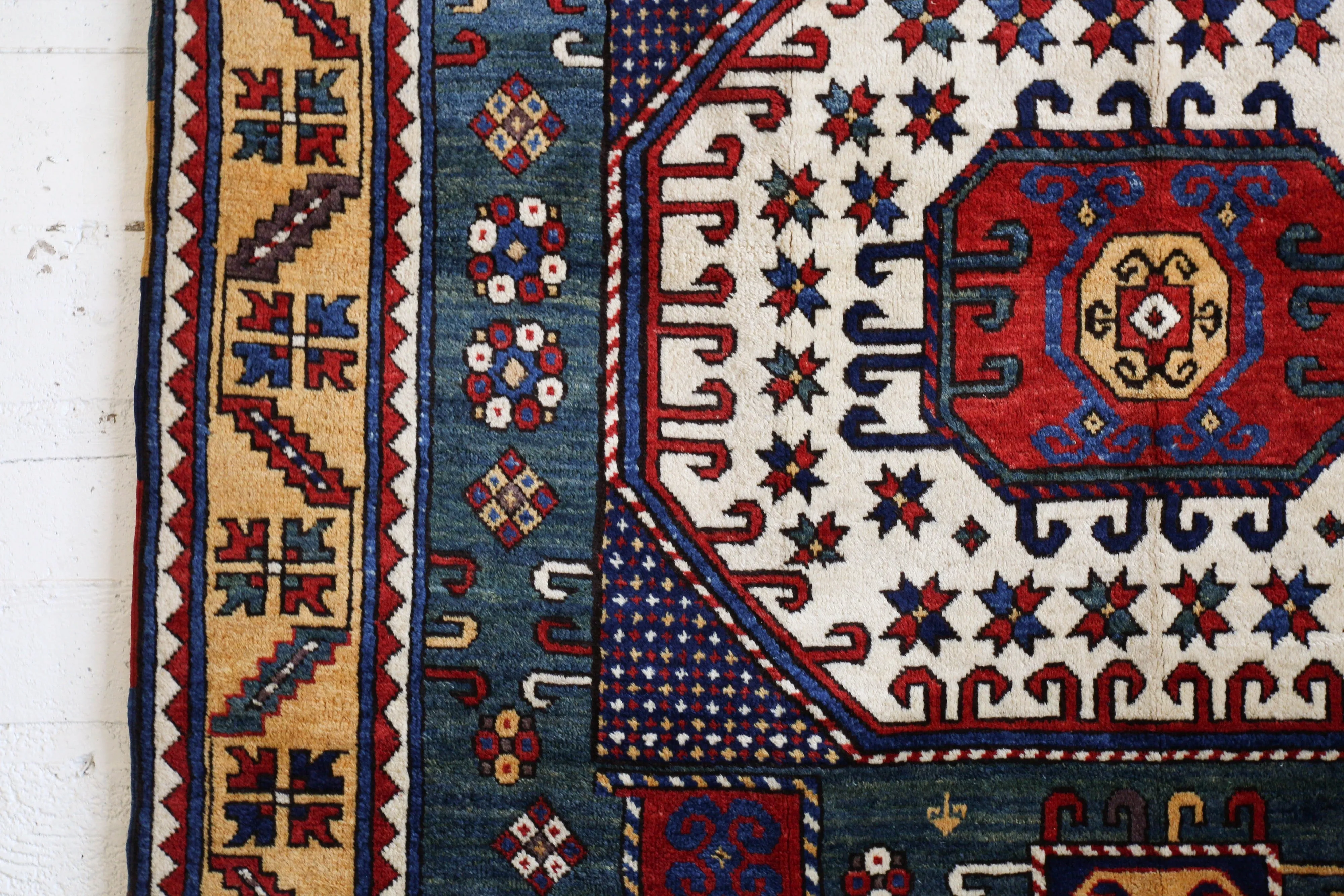 Vintage Kazak Karachov Rug