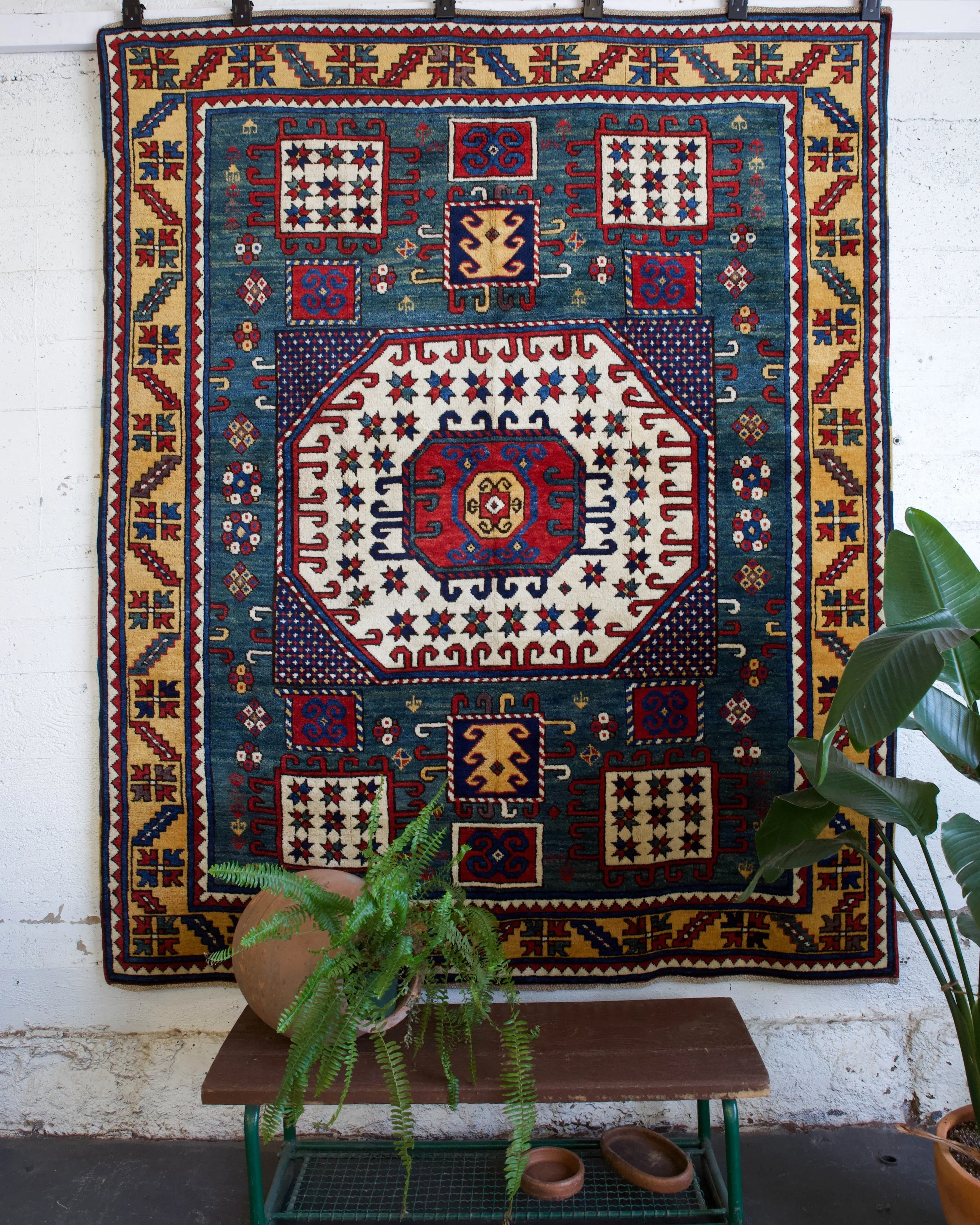 Vintage Kazak Karachov Rug