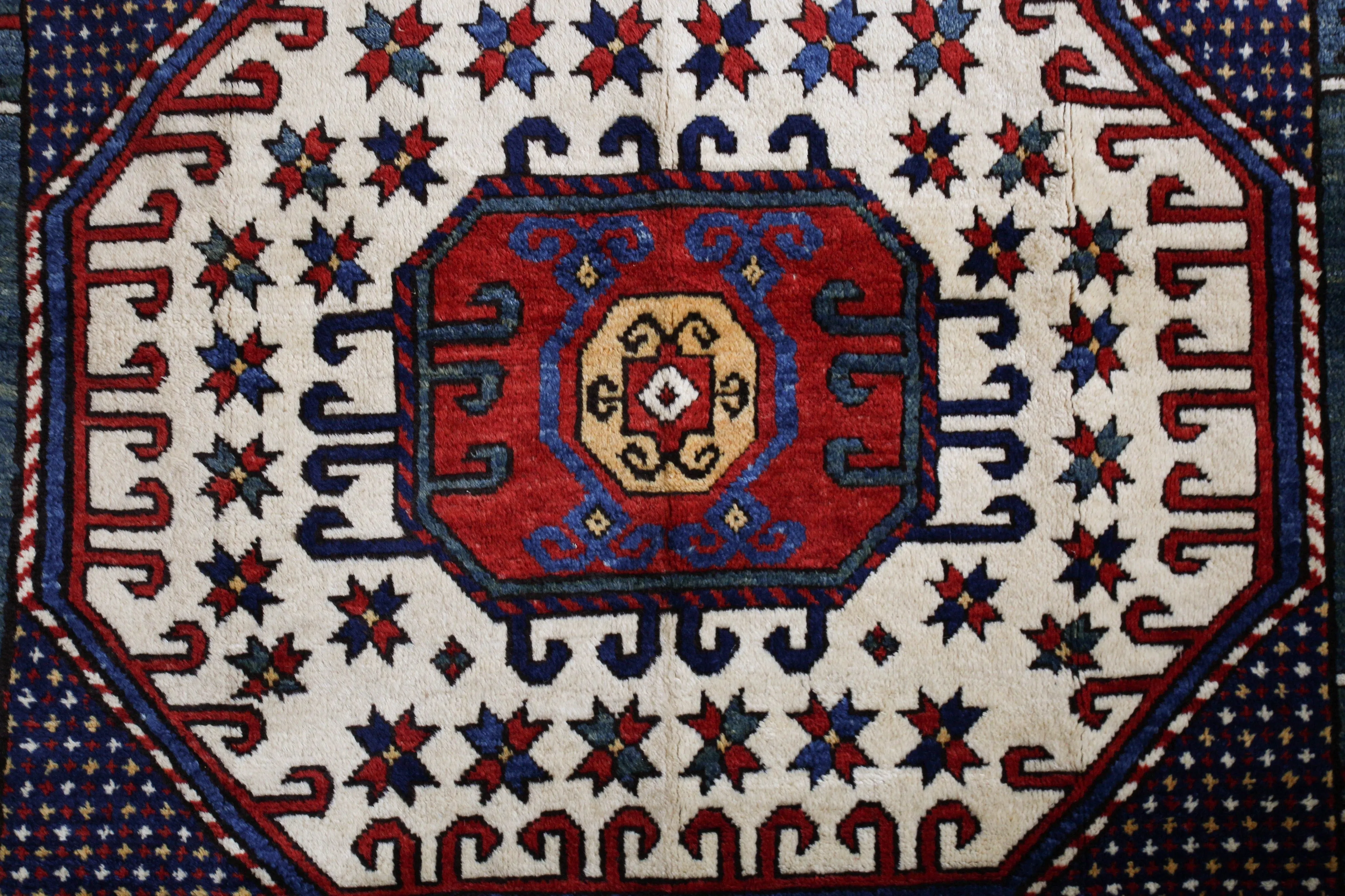 Vintage Kazak Karachov Rug