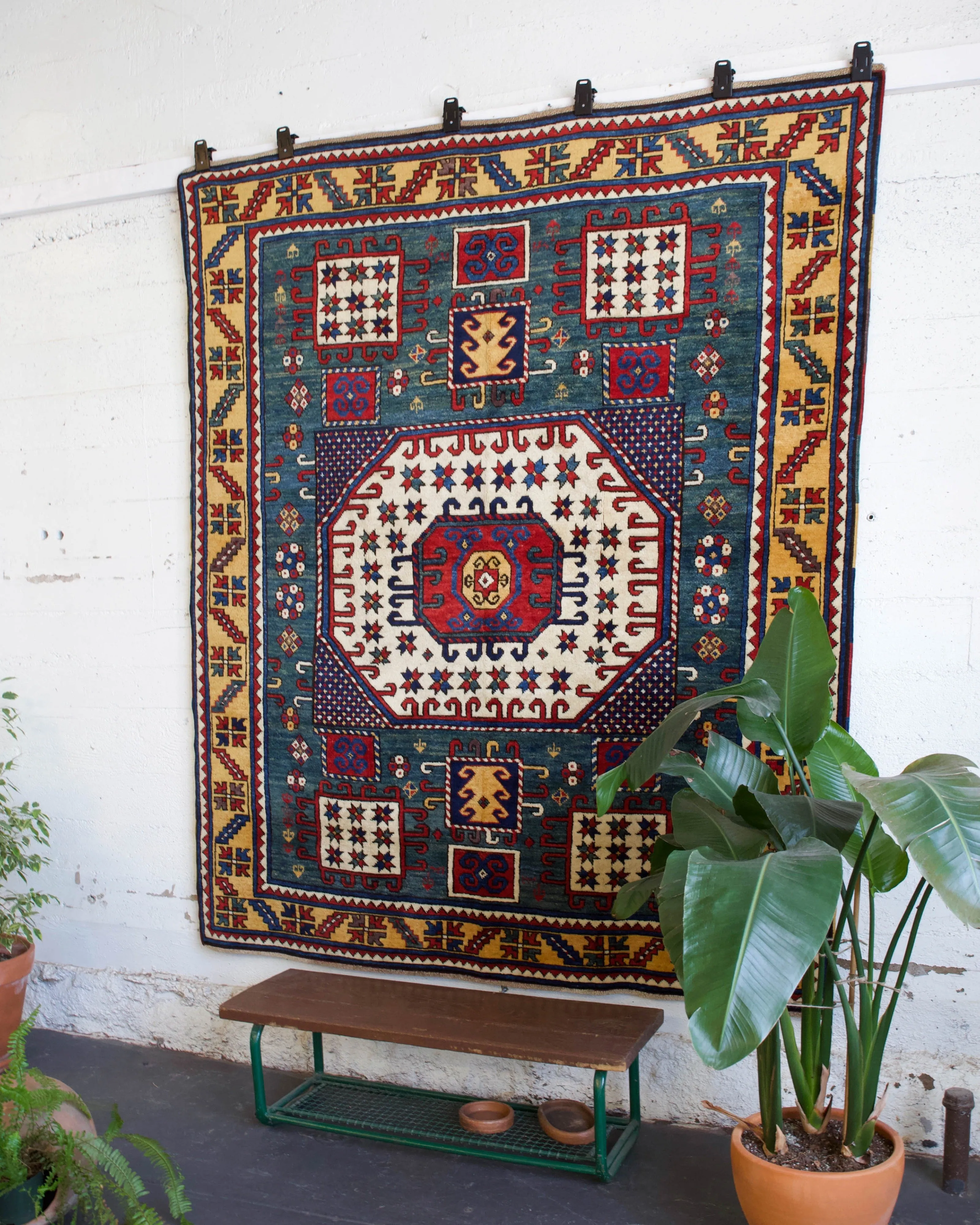 Vintage Kazak Karachov Rug