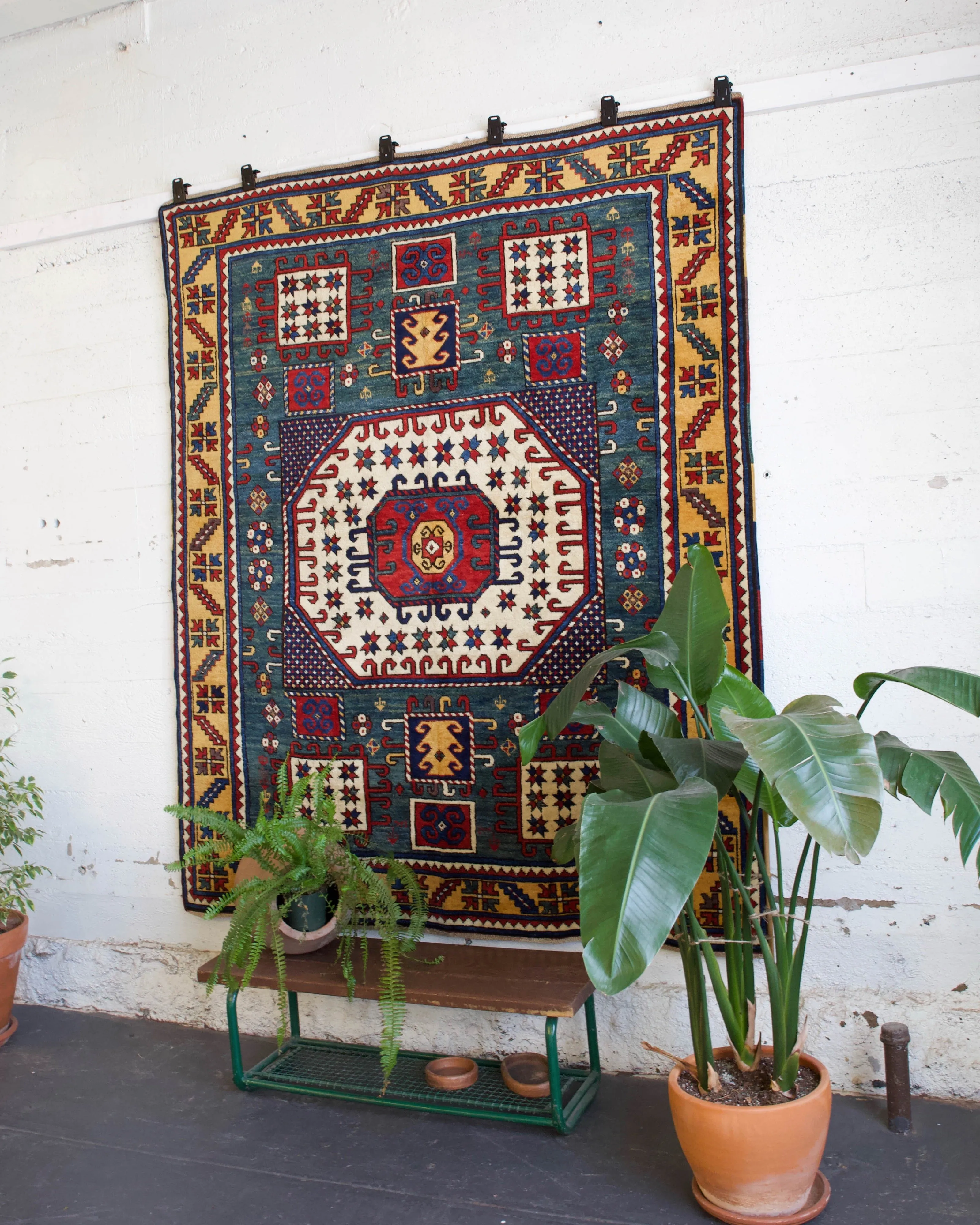 Vintage Kazak Karachov Rug